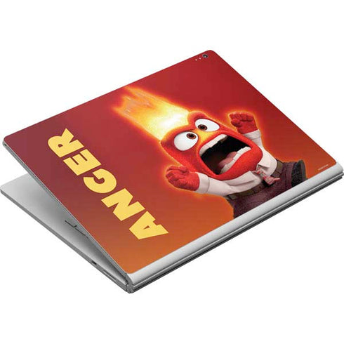 Disney Inside Out Anger Portrait Surface Book Skin